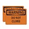 Signmission Safety Culture Sign, 14 in Width, Plastic, Rectangle OS-2PACK-WS-P-1014-L-12051 - alternate 1
